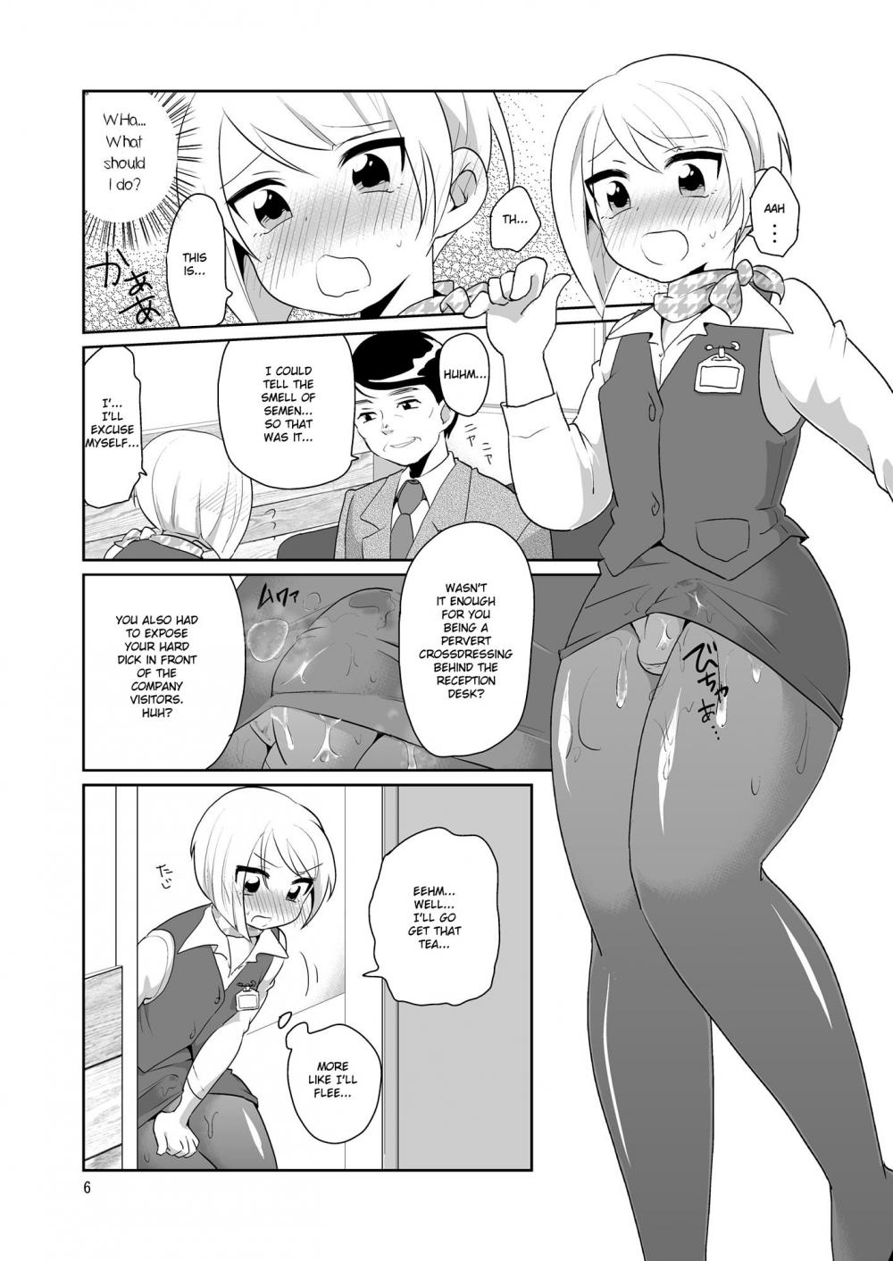 Hentai Manga Comic-Super Pervy Receptionist-Read-7